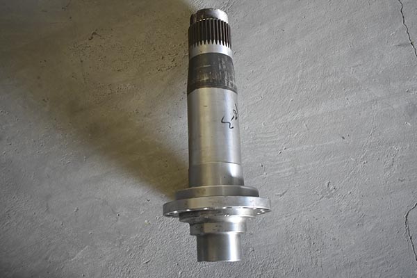 山推平地机双排链轮轴